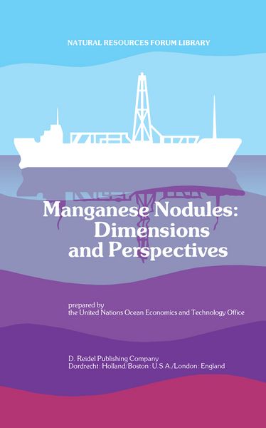 Produktbild: Manganese Nodules: Dimensions and Perspectives