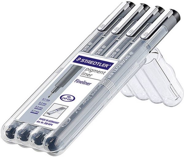Produktbild: STAEDTLER Feinschreiber pigment liner 308 Fineliner