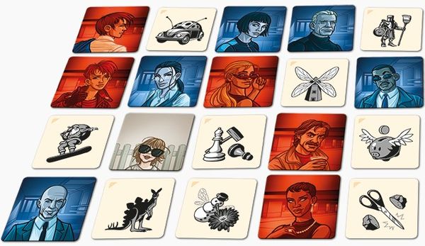 Asmodee CGED0004 - Codenames Pictures, Partyspiel, Detektivspiel
