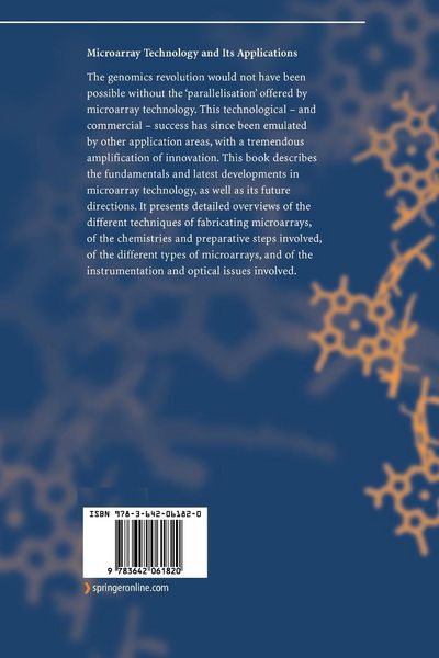 Produktbild: Microarray Technology and Its Applications