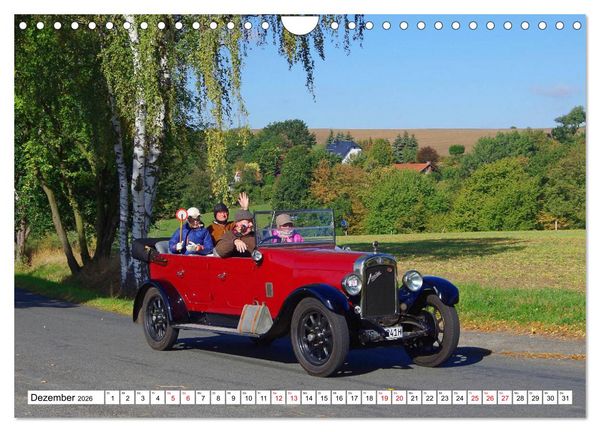Produktbild: Oldtimer in Colditz (Wandkalender 2026 DIN A4 quer), CALVENDO Monatskalender