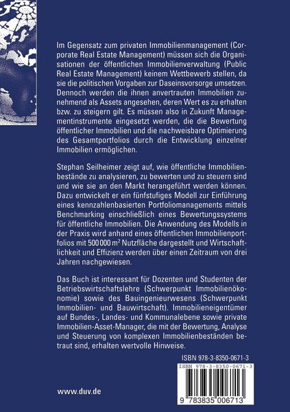 Produktbild: Immobilien-Portfoliomanagement f&uuml;r die &ouml;ffentliche Hand