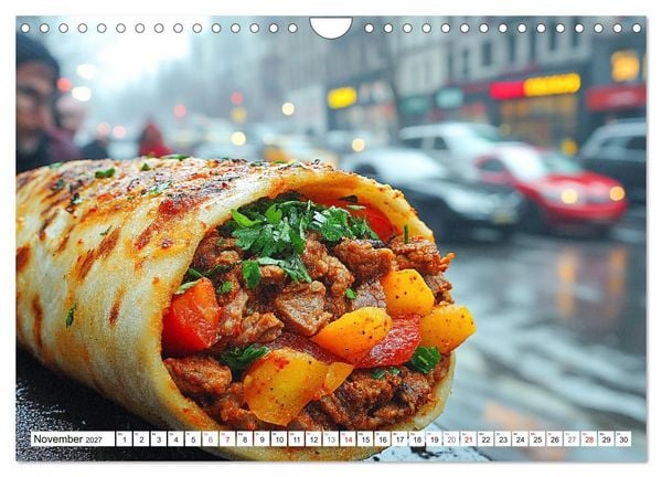 Produktbild: D&ouml;ner macht sch&ouml;ner, t&uuml;rkischer Geschmack von deinem D&ouml;nermann (Wandkalender 2027 DIN A4 quer), CALVENDO Monatskalender