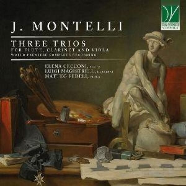 Produktbild: Elena Cecconi, L: Three Trios for Flute,Clarinet,Viola