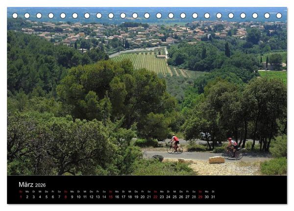 Produktbild: Faszination Mont Ventoux (Tischkalender 2026 DIN A5 quer), CALVENDO Monatskalender