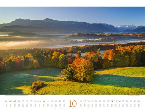Produktbild: Morgenlicht Kalender 2027