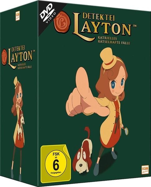 Produktbild: Detektei Layton - Katrielles r&auml;tselhafte F&auml;lle: Volume 1 (Episode 01-10) [2 DVDs]