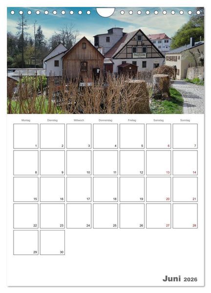 Produktbild: Radeberg und die Schl&ouml;sser im R&ouml;dertal (Wandkalender 2026 DIN A4 hoch), CALVENDO Monatskalender