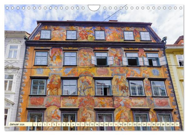 Produktbild: Mein Graz. Perle an der Mur (Wandkalender 2026 DIN A4 quer), CALVENDO Monatskalender
