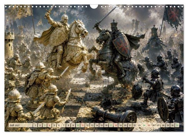 Produktbild: Strategie auf dem Schachbrett (Wandkalender 2027 DIN A3 quer), CALVENDO Monatskalender