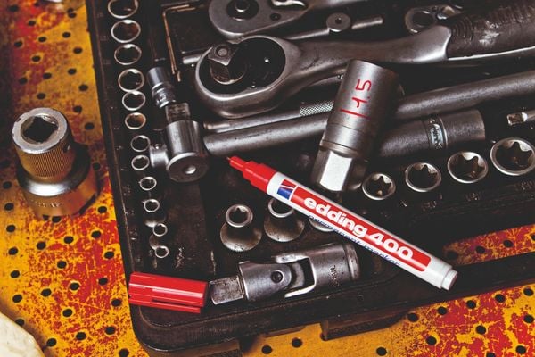 Produktbild: edding 400 Permanentmarker braun