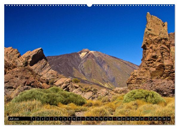Produktbild: Teneriffa - Insel des ewigen Fr&uuml;hlings (Wandkalender 2026 DIN A2 quer), CALVENDO Monatskalender