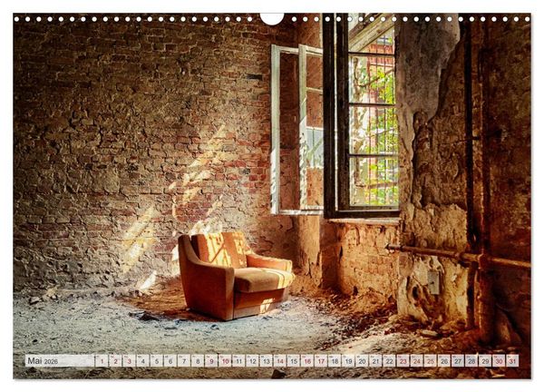 Produktbild: Lost Places Kalender - Daylight (Wandkalender 2026 DIN A3 quer), CALVENDO Monatskalender