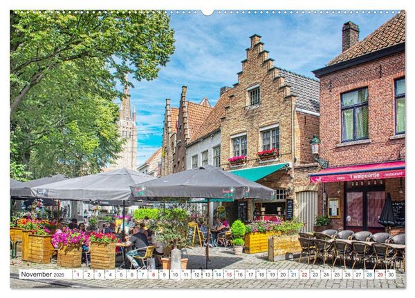 Produktbild: Br&uuml;gge sehen - und sich verlieben (hochwertiger Premium Wandkalender 2026 DIN A2 quer), Kunstdruck in Hochglanz