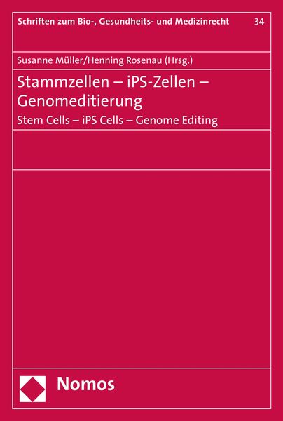 Produktbild: Stammzellen - iPS-Zellen - Genomeditierung. Stem Cells - iPS Cells - Genome Editing