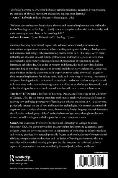 Produktbild: Embodied Learning in the Schools