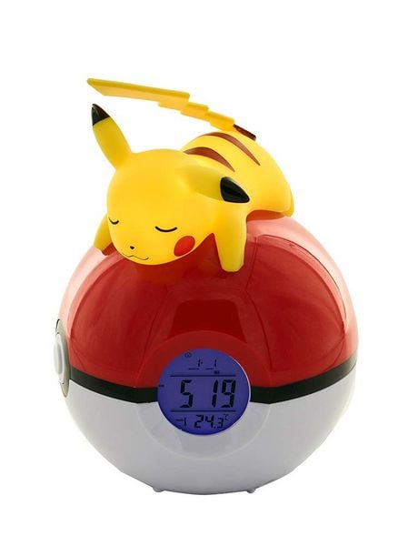 Produktbild: Pok&eacute;mon Wecker Pokeball Pikachu 18 cm