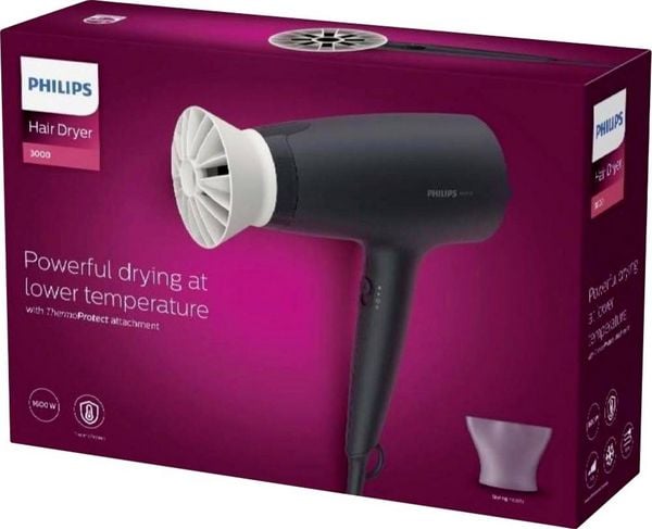 Produktbild: Philips BHD302/00 Haartrockner Schwarz
