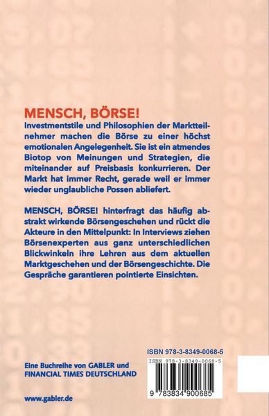 Produktbild: Mensch, B&ouml;rse!