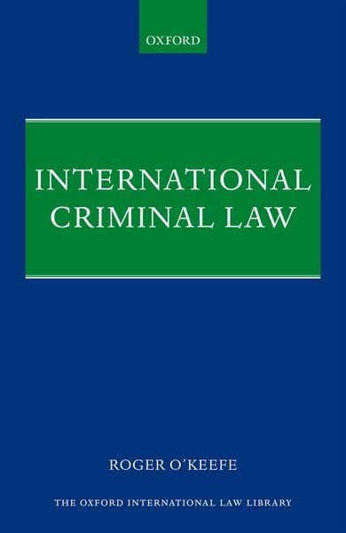 Produktbild: International Criminal Law