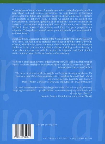 Produktbild: An Introduction to International Migration Studies