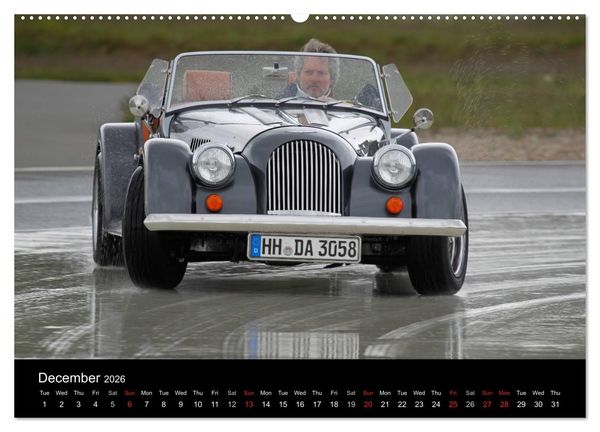 Produktbild: Morgan, the last real sports car (High Quality Premium Wall Calendar 2026 DIN A2 landscape),CALVENDO 12 Month Wall Calendar