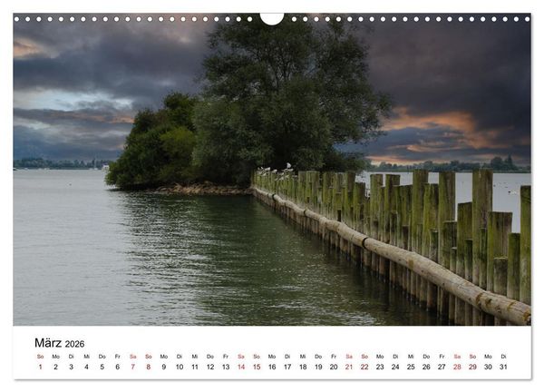 Produktbild: Der Bodensee aus Mirjs Blickwinkel (Wandkalender 2026 DIN A3 quer), CALVENDO Monatskalender