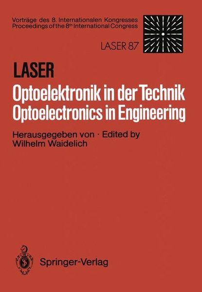 Produktbild: Laser/Optoelektronik in der Technik / Laser/Optoelectronics in Engineering