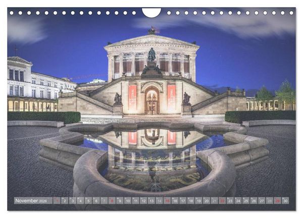 Produktbild: Berlin Citylights (Wandkalender 2026 DIN A4 quer), CALVENDO Monatskalender