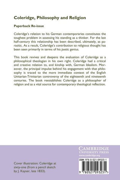 Produktbild: Coleridge, Philosophy and Religion