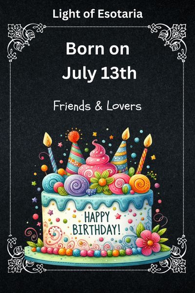 Produktbild: Born on July 13th