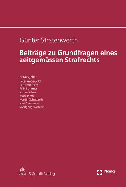 Produktbild: Beitr&auml;ge zu Grundfragen eines zeitgem&auml;ssen Strafrechts