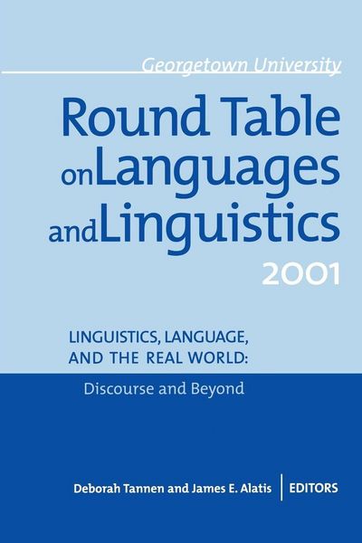Produktbild: Georgetown University Round Table on Languages and Linguistics (GURT) 2001