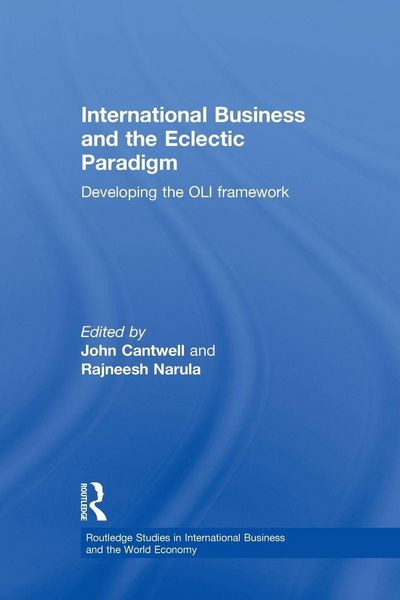 Produktbild: International Business and the Eclectic Paradigm