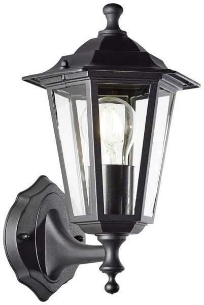 Produktbild: Brilliant Carleen 90986A06 Au&szlig;enwandleuchte E27 Schwarz