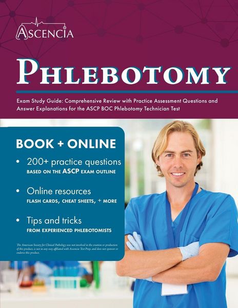 Produktbild: Phlebotomy Exam Study Guide