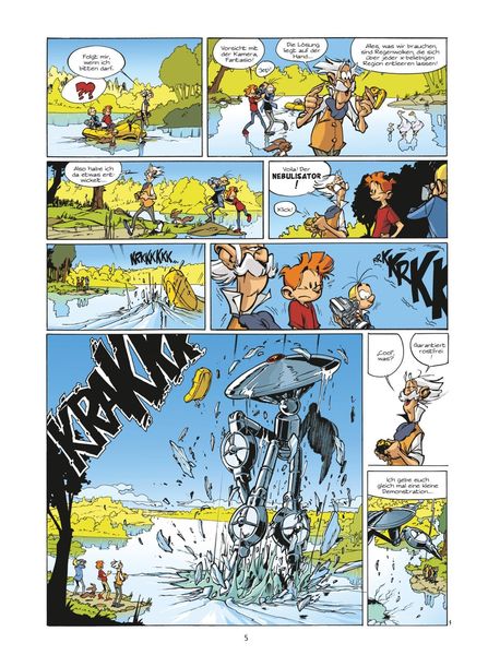 Produktbild: Spirou und Fantasio 45: Flut &uuml;ber Paris