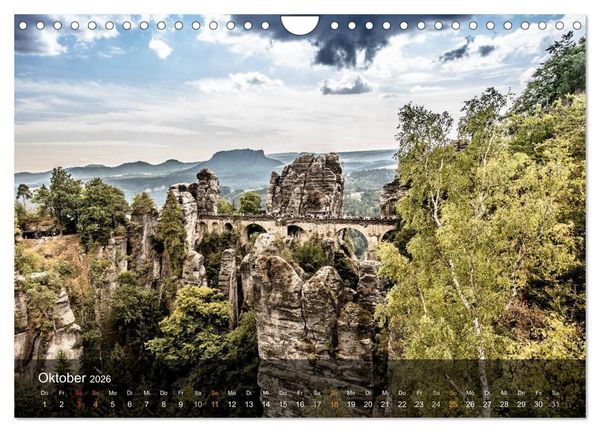 Produktbild: Im Osten viel Sch&ouml;nes - Perlen in den neuen Bundesl&auml;ndern (Wandkalender 2026 DIN A4 quer), CALVENDO Monatskalender