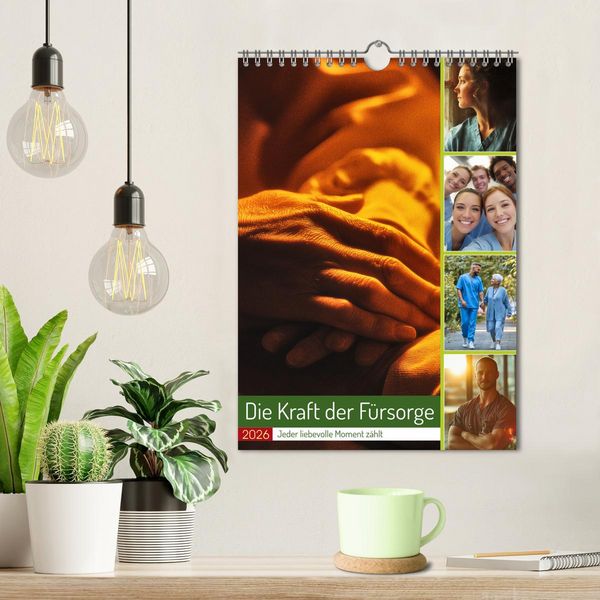 Produktbild: Die Kraft der F&uuml;rsorge (Wandkalender 2026 DIN A4 hoch), CALVENDO Monatskalender