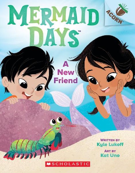 Produktbild: A New Friend: An Acorn Book (Mermaid Days #3)
