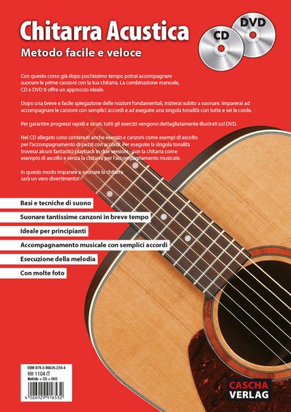 Produktbild: Chitarra Acustica: Metodo facile e veloce
