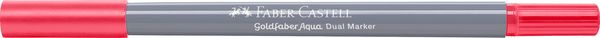 Produktbild: Faber-Castell Tuschestift Dual Marker brilliant red