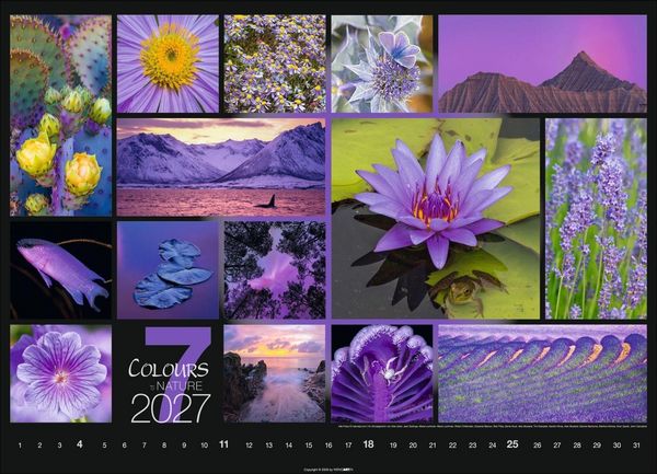 Produktbild: Colours of Nature Kalender 2027