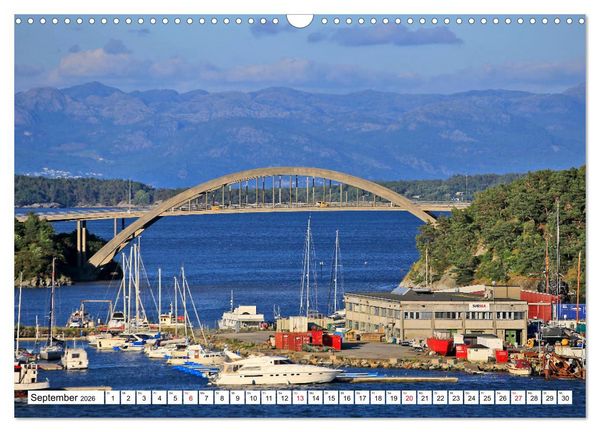 Produktbild: Sommer in Stavanger vom Frankfurter Taxifahrer Petrus Bodenstaff (Wandkalender 2026 DIN A3 quer), CALVENDO Monatskalender
