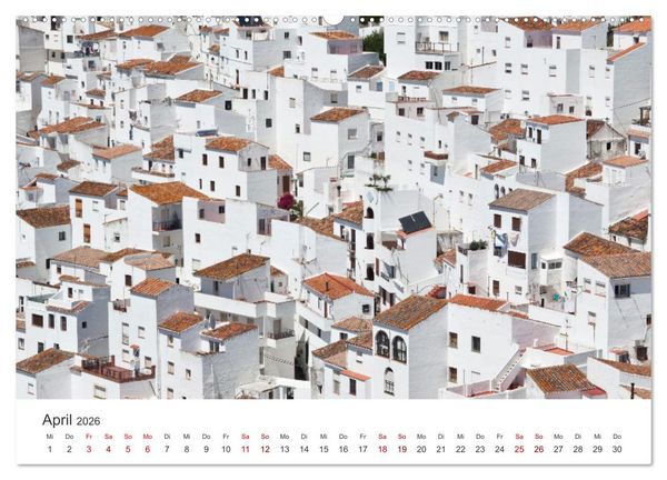 Produktbild: Spanien - Ein wundervolles Land mit viel Sonnenschein. (Wandkalender 2026 DIN A2 quer), CALVENDO Monatskalender