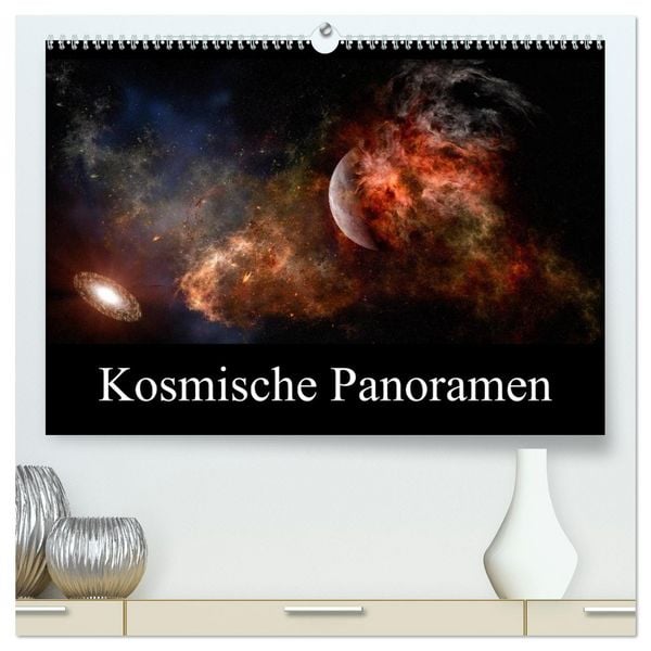 Produktbild: Kosmische Panoramen (hochwertiger Premium Wandkalender 2026 DIN A2 quer), Kunstdruck in Hochglanz