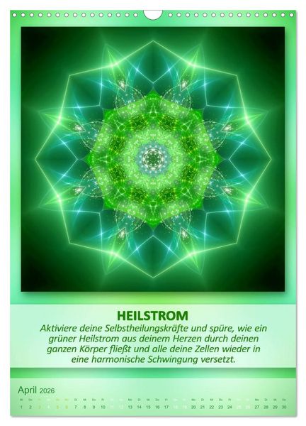 Produktbild: Light Energy Mandalas - Kalender - Vol. 1 (Wandkalender 2026 DIN A3 hoch), CALVENDO Monatskalender