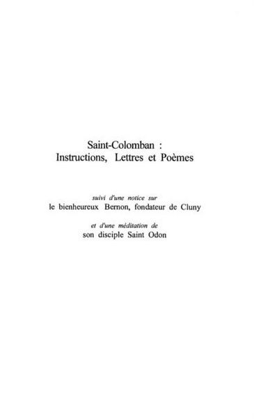Produktbild: Saint Colomban
