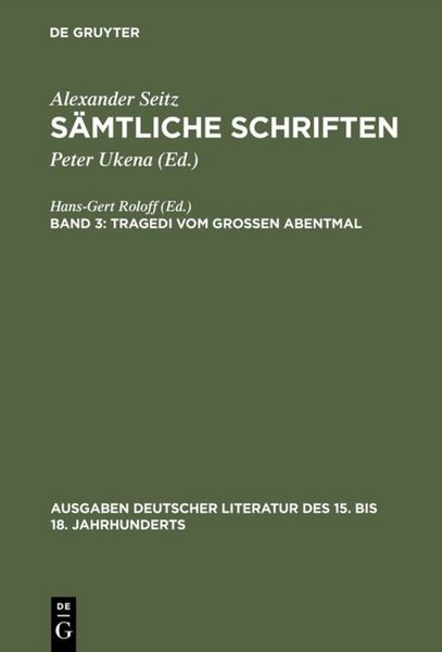 Produktbild: Tragedi vom Gro&szlig;en Abentmal