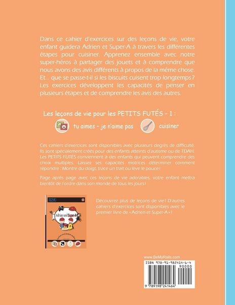 Produktbild: LES PETITS FUT&Eacute;S Cuisiner & aimer avec Adrien et Super-A
